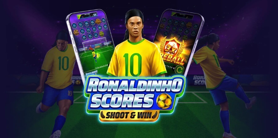 Ronaldinho Scores: Shoot and Win slot game