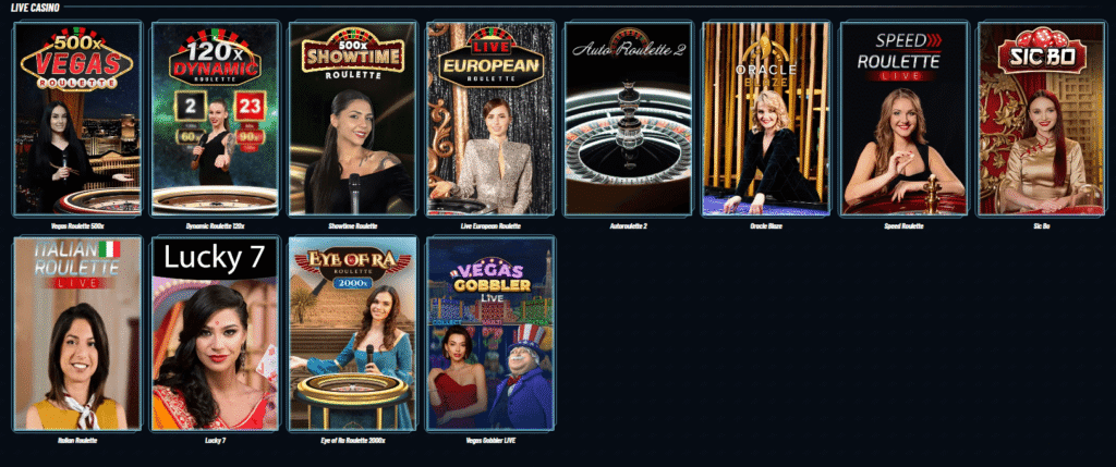 Golazzo Casino Live Dealer Tables - Emirates Casino Review